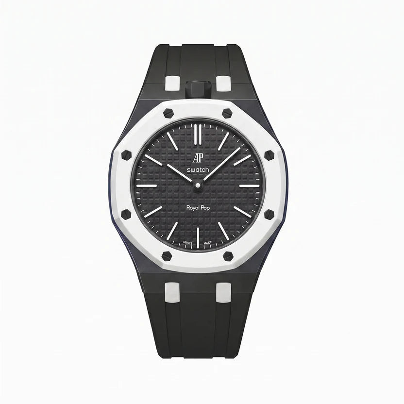 AP x Swatch Royal Pop With Strap (OCHO NEGRO)