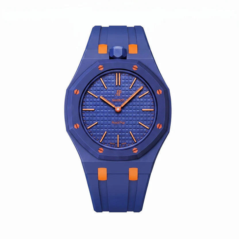 AP x Swatch Royal Pop With Strap (ORENJI HACHI)