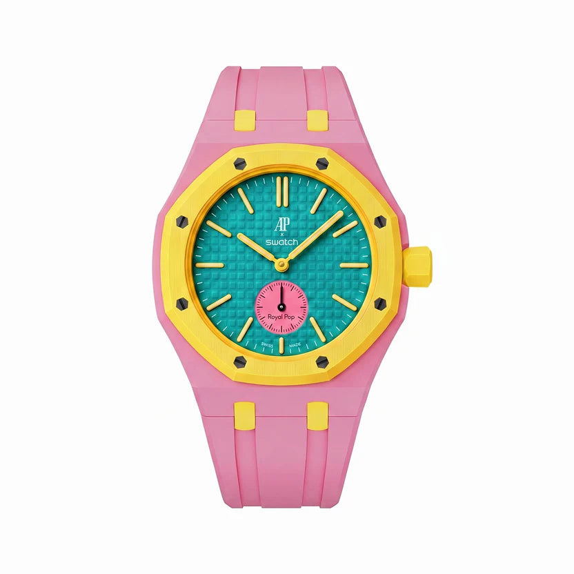 AP x Swatch Royal pop With Strap (OTG ROZ)