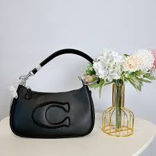 C-Inspired Teri Shoulder Bag With Box And Dust Bag (Black)