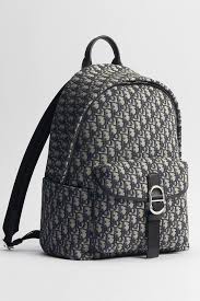 D-Inspired Backpack With Dust Bag Premium Quality (White-Black) Main image