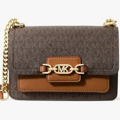 MK-Inspired Heather Shoulder Bag (Brown) Main image