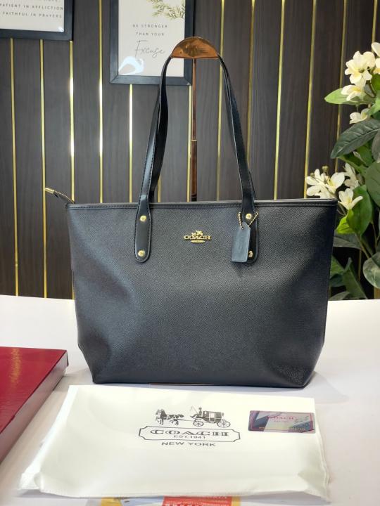 C-Inspired City Tote Bag With Box ( Black)