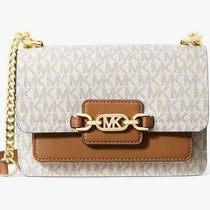 MK-Inspired Heather Shoulder Bag (Biege/Brown)