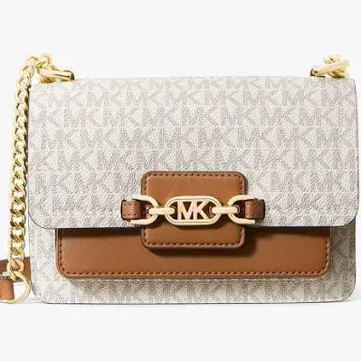 MK-Inspired Heather Shoulder Bag (Biege/Brown)