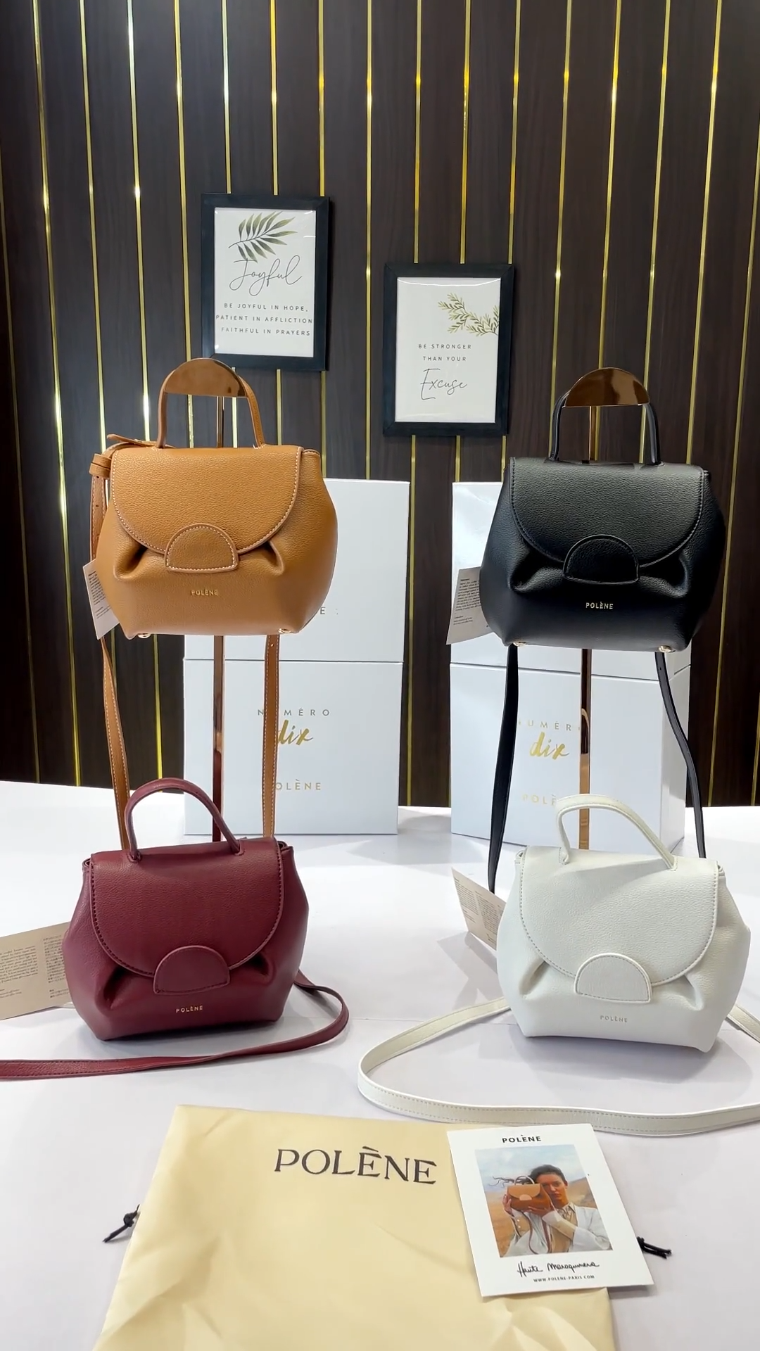 Numero Polen E Nano Bag With Box (Chalk-White)